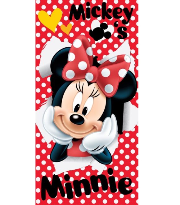 Παιδική πετσέτα θαλάσσης Disney Minnie