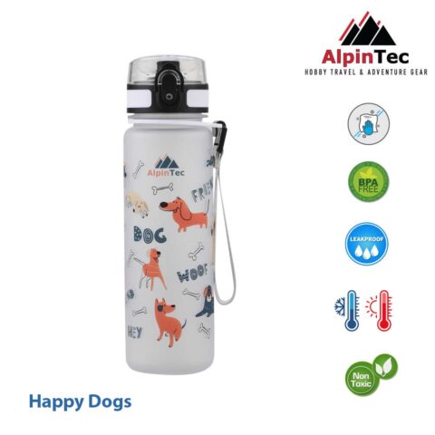 Παιδικό παγούρι 500ml Happy dogs. Playland Cyprus