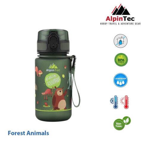 Παιδικό παγούρι 350ml Forest animals. Playland Cyprus