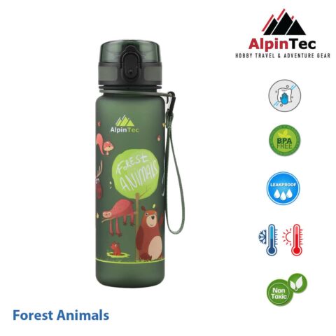 Παιδικό παγούρι 500ml Forest animals. Playland Cyprus